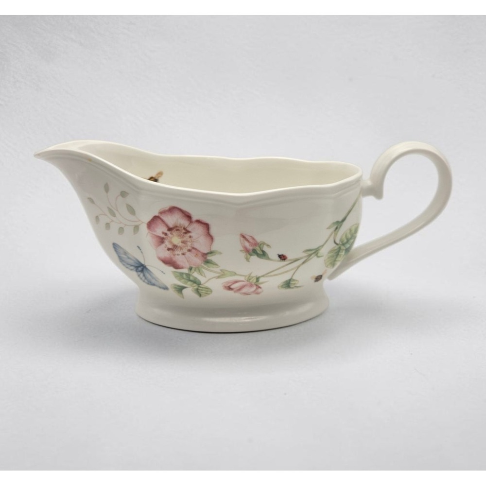 Lenox Butterfly Meadow By Louise Le Luyer Gravy Boat (No Matching Underplate)